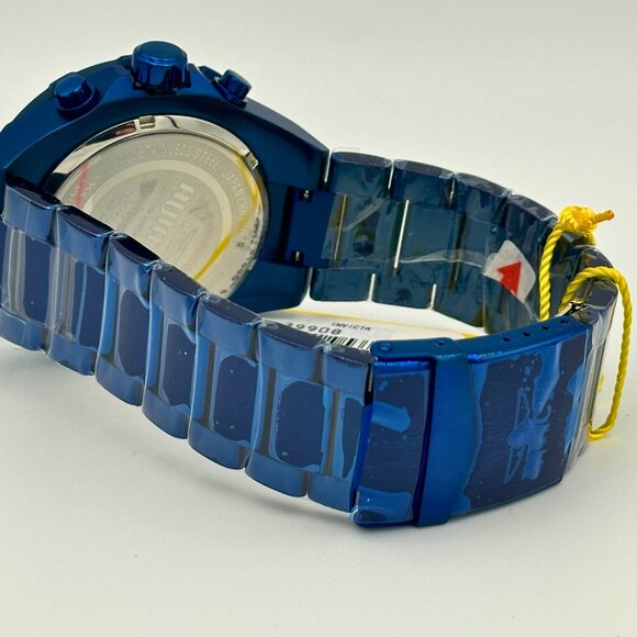 NEW Invicta Aviator F35 Edition Mens Watch All Blue Stainless Steel Limited Ed - Picture 10 of 11